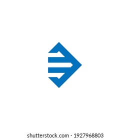 Letter E  logo icon design vector illustration template