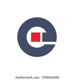 Letter E logo icon design template elements.