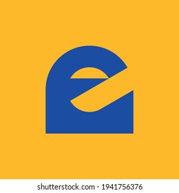 Letter E logo. Icon design. Template elements - vector sign