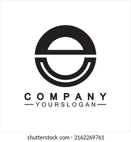Design-Vorlage für das Logo des Buchstaben E