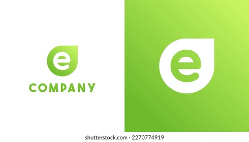 Elementos de plantilla de diseño de iconos del logotipo de la letra E para su aplicación o identidad corporativa.