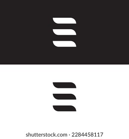 letter e logo, letter e logo icon design template elements, Initial letters E logo template design in a rounded shape, background, Unique rotated letter E vector, vector template. 