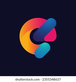 Letter E logo icon design template elements