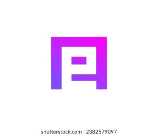 Letter E logo icon design template elements