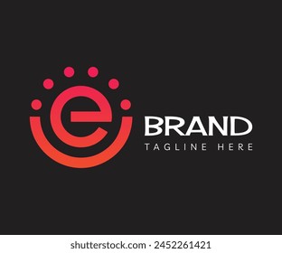 Letter E logo icon design template elements. Usable for Branding, Business and Technology Logos.
