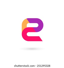 Letter E Logo Icon Design Template Elements 