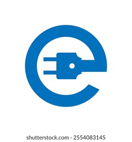 Letter E logo icon design template 