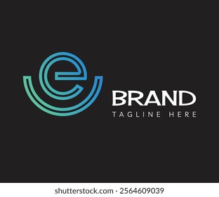 Letter E logo icon design template elements. Usable for Branding, Business and Technology Logos.