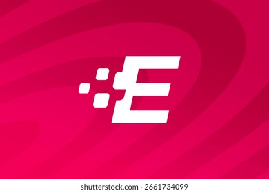Elementos de Plantilla de diseño de icono de logotipo de letra E