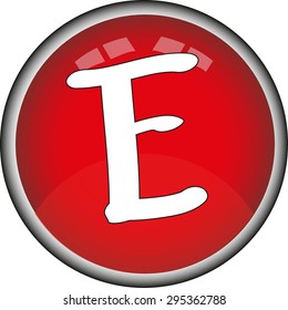Letter E logo icon design template elements 