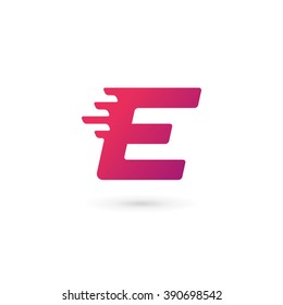 Letter E logo icon design template elements