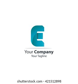 Letter E Logo Icon Design Template Elements