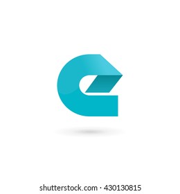 Letter E logo icon design template elements
