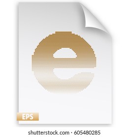 Letter E logo icon design element