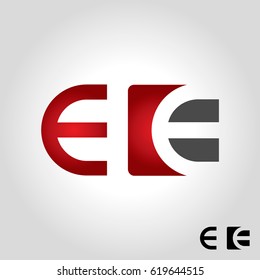 letter e logo, icon and symbol vector illustration