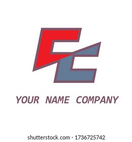 la letra e logotipo en rojo es muy adecuada para las empresas del sector de la mensajería