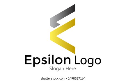 letter e logo is simple logo, like a letter e with simple color, compatible for any company