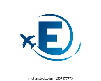 Letter E logo or symbol template design