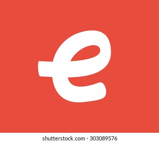 Letter E logo template