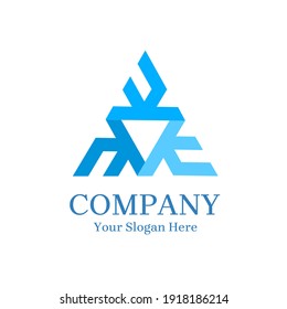 letter E logo template, can be used as logo or brand