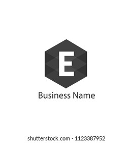 Letter E Logo Template Design