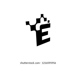 Letter E Logo Template Design Vector, Emblem, Concept Design, Creative Symbol, Icon