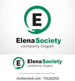 Letter E Logo Template Design Vector, Emblem, Design Concept, Creative Symbol, Icon