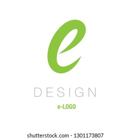 Letter E logo template for your projects and your company