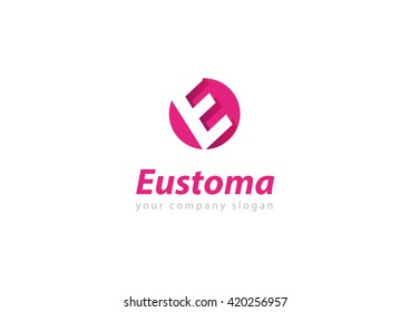 letter E logo Template for your company