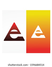 Letter E logo vector icon company abstrack E logo icon modern