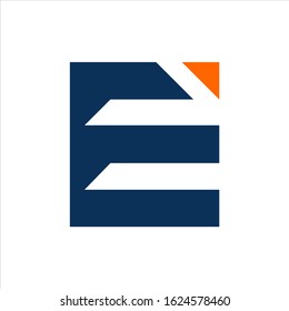 letter E logo vector template illustration