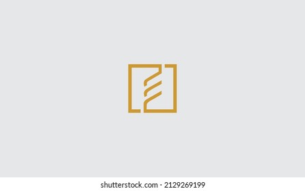 Letter E Logotype alphabet Flat Design