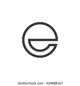  letter e in lower case logo
