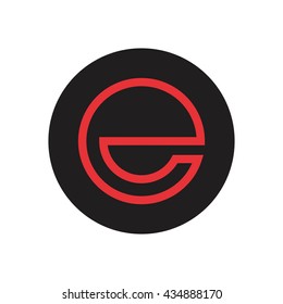  letter e in lower case logo
