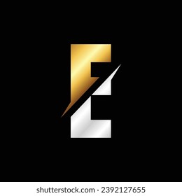 Letter E Luxury Logo Design Template Inspiration, Vector Illustration.