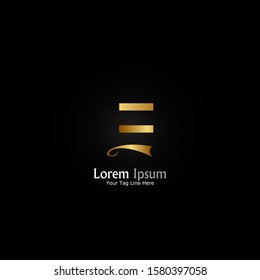"letter E". Minimalist, simple,digital and modern logo design.