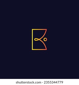 Inspiración en el diseño del logotipo moderno de la carta E. conjunto de letra creativa diseño del logotipo E