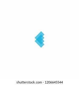 Letter E Simple Logo Design