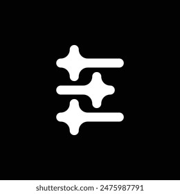 Letter E stars logo icon design template. Business symbol or sign. Luxury logotype. Vector illustration