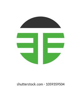 Letter E T Vector Logo Stock Vector (Royalty Free) 1059359504 ...