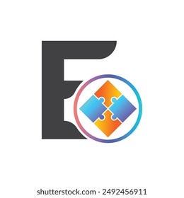 Letter E vector logo template, Colorful Letter E logo, Financial Company Logo, Financial Institute Advisors Logo Design Template Vector Icon