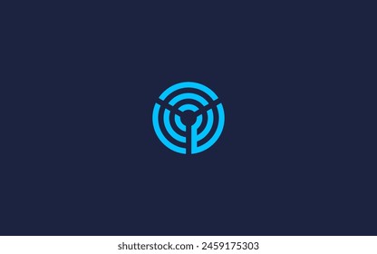 letter e with wifi logo icon design vector design template inspiration