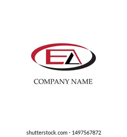 Letter EA New Logo Vector