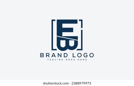 letter EB logo design vector template design for brand.