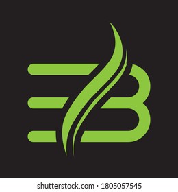 Letter EB Logo Symbol-Bildebene und Vektordesign-Vorlage