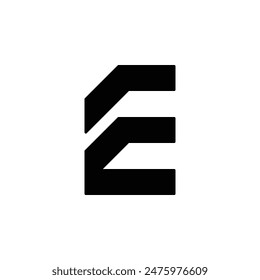 Letter EC logo design vector template design for brand.