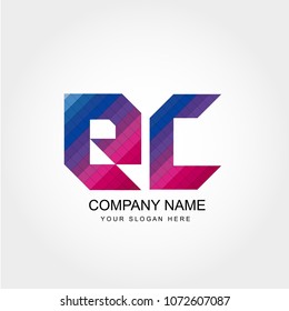 Letter EC Logo Template