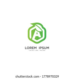 Zeichen-A-Zeichen-Symbol-Design-Vorlagen