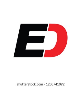 Letter ED Logo