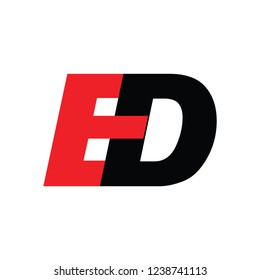 Letter ED Logo